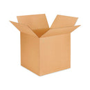 Fixed-depth Brown Corrugated Shipping Boxes, Regular Slotted Container (rsc), Large, 12" X 12" X 7", Brown Kraft, 25/bundle