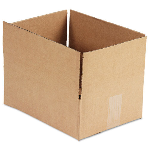 Fixed-depth Corrugated Shipping Boxes, Regular Slotted Container (rsc), 9" X 12" X 4", Brown Kraft, 25/bundle