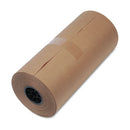 High-volume Mediumweight Wrapping Paper Roll, 40 Lb Wrapping Weight Stock, 18" X 900 Ft, Brown