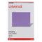 Deluxe Bright Color Hanging File Folders, Letter Size, 1/5-cut Tabs, Violet, 25/box