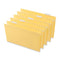 Deluxe Bright Color Hanging File Folders, Legal Size, 1/5-cut Tabs, Yellow, 25/box