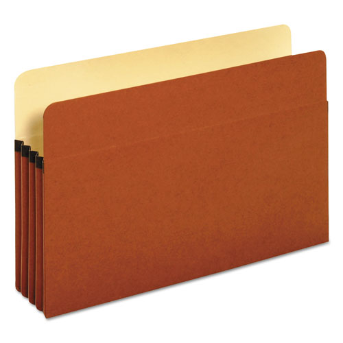 Redrope Expanding File Pockets, 3.5" Expansion, Legal Size, Redrope, 25/box