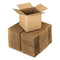 Cubed Fixed-depth Corrugated Shipping Boxes, Regular Slotted Container (rsc), 16" X 16" X 16", Brown Kraft, 25/bundle