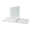 Slant D-ring View Binder, 3 Rings, 1" Capacity, 11 X 8.5, White