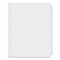 Self-tab Index Dividers, 5-tab, 11 X 8.5, White, 36 Sets