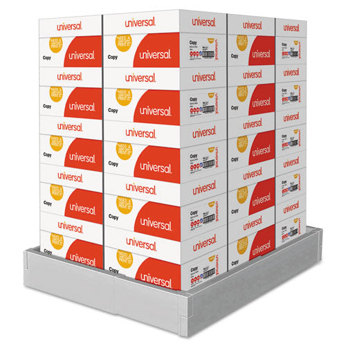 Legal Size Copy Paper, 92 Bright, 20 Lb Bond Weight, 8.5 X 14, White, 500 Sheets/ream, 10 Reams/carton, 30 Cartons/pallet