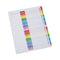 Deluxe Table Of Contents Dividers For Printers, 31-tab, 1 To 31, 11 X 8.5, White, 1 Set