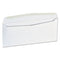 Open-side Business Envelope, #9, Square Flap, Gummed Closure, 3.88 X 8.88, White, 500/box