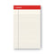 Colored Perforated Ruled Writing Pads, Narrow Rule, 50 Ivory 5 X 8 Sheets, Dozen