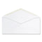 Open-side Business Envelope, #10, Commercial Flap, Gummed Closure, 4.25 X 9.63, White, 125/box