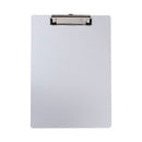 Aluminum Clipboard With Low Profile Clip, 0.5" Clip Capacity, Holds 8.5 X 11 Sheets, Aluminum