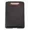 Storage Clipboard, 0.5" Clip Capacity, Holds 8.5 X 11 Sheets, Black