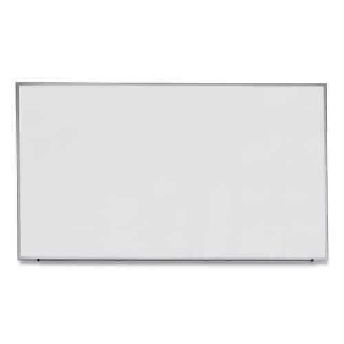 Deluxe Melamine Dry Erase Board, 72 X 48, Melamine White Surface, Silver Anodized Aluminum Frame