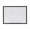 Design Series Deluxe Dry Erase Board, 24 X 18, White Surface, Black Anodized Aluminum Frame