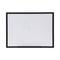 Design Series Deluxe Dry Erase Board, 24 X 18, White Surface, Black Anodized Aluminum Frame