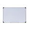 Magnetic Steel Dry Erase Marker Board, 36 X 24, White Surface, Aluminum/plastic Frame