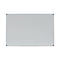 Magnetic Steel Dry Erase Marker Board, 72 X 48, White Surface, Aluminum/plastic Frame