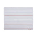 Lap/learning Dry-erase Board, Penmanship Ruled, 11.75 X 8.75, White Surface, 6/pack