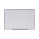 Deluxe Melamine Dry Erase Board, 36 X 24, Melamine White Surface, Silver Aluminum Frame