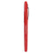 Porous Point Pen, Stick, Medium 0.7 Mm, Red Ink, Red Barrel, Dozen