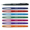 Porous Point Pen, Stick, Medium 0.7 Mm, Assorted Ink And Barrel Colors, 8/pack