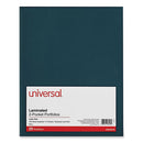 Laminated Two-pocket Folder, Cardboard Paper, 100-sheet Capacity, 11 X 8.5, Navy, 25/box