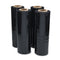 Black Stretch Film, 18" X 1,500 Ft Roll, 20 Mic (80-gauge), 4/carton