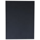 Casebound Hardcover Notebook, 1-subject, Wide/legal Rule, Black Cover, (150) 10.25 X 7.63 Sheets