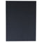 Casebound Hardcover Notebook, 1-subject, Wide/legal Rule, Black Cover, (150) 10.25 X 7.63 Sheets