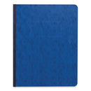 Pressboard Report Cover, Two-piece Prong Fastener, 3" Capacity, 8.5 X 11, Dark Blue/dark Blue