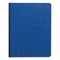 Pressboard Report Cover, Two-piece Prong Fastener, 3" Capacity, 8.5 X 11, Dark Blue/dark Blue