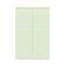 Steno Pads, Gregg Rule, Red Cover, 80 Green-tint 6 X 9 Sheets, 6/pack