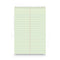 Steno Pads, Gregg Rule, Red Cover, 80 Green-tint 6 X 9 Sheets