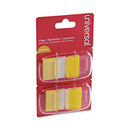 Page Flags, Yellow, 50 Flags/dispenser, 2 Dispensers/pack