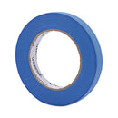 Premium Blue Masking Tape With Uv Resistance, 3" Core, 18 Mm X 54.8 M, Blue, 2/pack