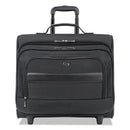 Classic Rolling Overnighter Case, Fits Devices Up To 15.6", Ballistic Polyester, 16.14 X 6.69 X 13.78, Black