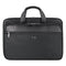 Classic Smart Strap Briefcase, Fits Devices Up To 16", Ballistic Polyester, 17.5 X 5.5 X 12, Black