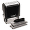 Printy Do It Yourself Self-inking Message Stamp, 0.75" X 1.88", Black