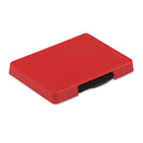 T5460 Professional Replacement Ink Pad For Trodat Custom Self-inking Stamps, 1.38" X 2.38", Red