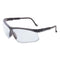 Genesis Safety Eyewear, Black Nylon Frame, Clear Polycarbonate Lens