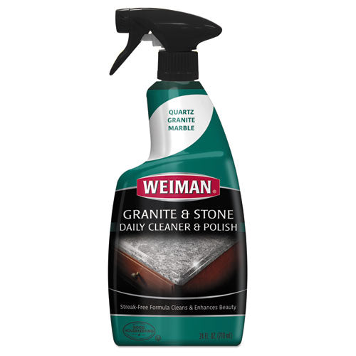 Granite Cleaner And Polish, Citrus Scent, 24 Oz Spray Bottle, 6/carton