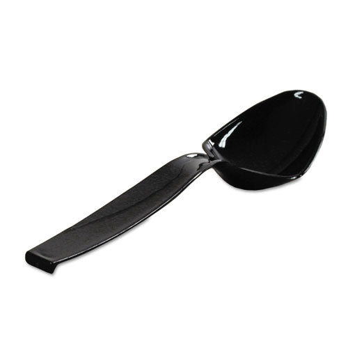 Plastic Spoons, 9 Inches, Black, 144/case