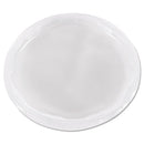 Deli Container Lids, Plug-style, Clear, Plastic, 50/pack, 10 Packs/carton