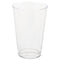 Classic Crystal Plastic Tumblers, 12 Oz, Clear, Fluted, Tall, 20 Pack, 12 Packs/carton