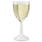 Classicware One-piece Wine Glasses, 6 Oz, Clear, 10/pack, 10 Packs/carton