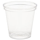 Comet Plastic Portion/shot Glass, 1 Oz, Clear, 50/pack, 50 Packs/carton