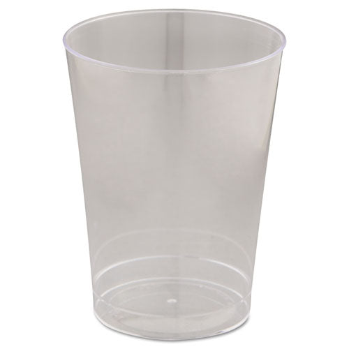 Comet Plastic Tumblers, 10 Oz, Clear, 25/pack, 20 Packs/carton