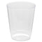 Comet Plastic Tumbler, 8 Oz, Clear, Tall, 25/pack, 20 Packs/carton