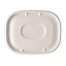 Fiber Lids For Fiber Containers, 8.9 X 6.9 X 0.4, Natural, Paper, 400/carton