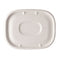 Fiber Lids For Fiber Containers, 8.9 X 6.9 X 0.4, Natural, Paper, 400/carton